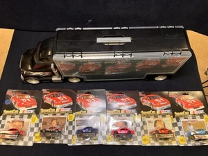 NASCAR Diecast Car Collection With Travel Semi - Picture 1 of 8