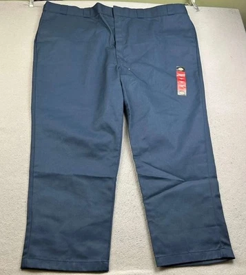 Pantalones Dickies Para Hombre 56X30 Azul Calce Original Pierna Recta 874 Flex Pantalón de Trabajo Nuevo con Etiquetas Foto 1 de 4