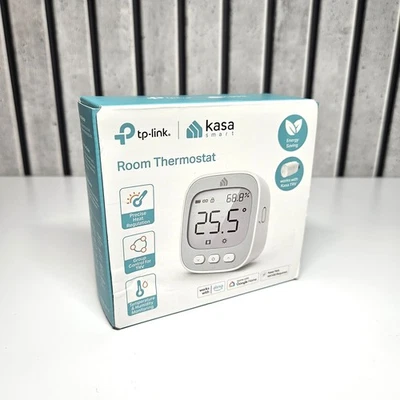 TP-LINK Kasa Smart - Room Thermostat Control for Valves (KE110) - New / Sealed - Image 1 of 3
