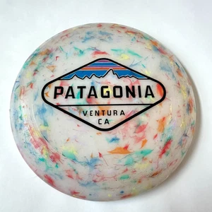 Patagonia Frisbee Wham-O Colorful Ventura CA Logo 11" Disc Confetti Rainbow 1980 - Picture 1 of 6