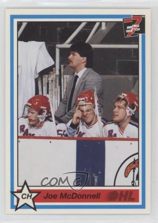 1990-91 7th Inning Sketch OHL Joe McDonnell #248 - Image 1 of 2