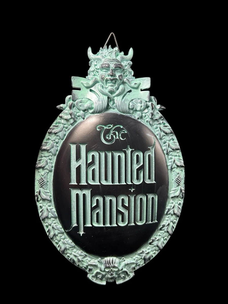 haunted mansion plaque products for sale | eBay