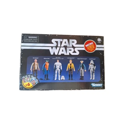 Star Wars Colección Retro Star Wars: Una Nueva Esperanza Paquete de 6 Objetivo Exclusivo SELLADO Foto 1 de 4