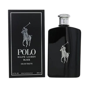 Polo Black for Men by Ralph Lauren 6.7 Oz Eau De Toilette Spray Box - Picture 1 of 1