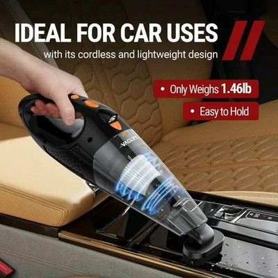 VacLife Handheld Vacuum, Car Vacuum Cleaner Cordless, Mini Portable Rechargeable