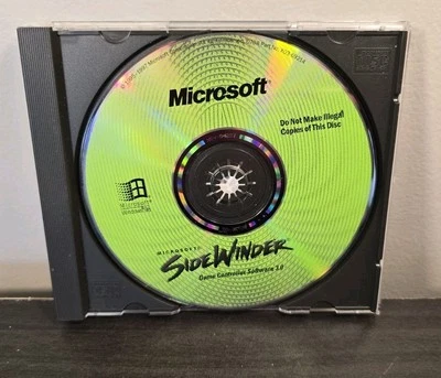 Microsoft Sidewinder Pad & Pro Controller Getting Started PC CD Software 3.0 - Image 1 of 4