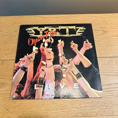 Y&T Open Fire Live LP 12" Vinyl Record 33rpm Album (P1)  Foto 1 de 4