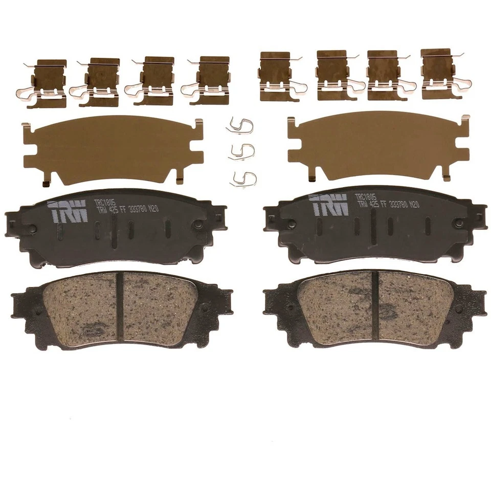 Комплект из 2 задних тормозных колодок TRC1805 TRW для Lexus NX300 NX300h NX200t 15-17 - Изображение 1 из 1