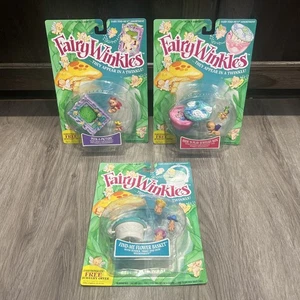 Kenner 1993 Fairywinkles Sammlung von 3 Schmuckkästchen, Blumenkorb, Bild - Bild 1 von 6