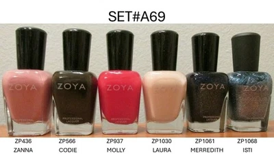ESMALTE DE UÑAS ZOYA #A69 (ZP436,ZP566,ZP937,ZP1030,ZP1061,ZP1068) Foto 1 de 2