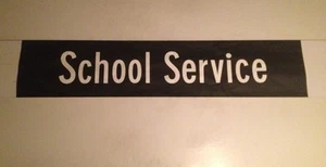 Acocks Green Lower Bus Blind 34"- School Service - Foto 1 di 1