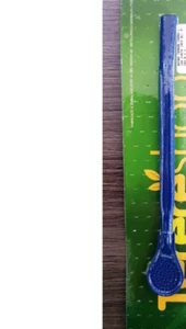 Pajita de té - Bombilla - Bomba de Ferro Colorida Achatada 19 cm 7,5 pulgadas - Imagen 1 de 1