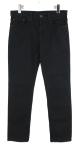LEVI'S 511 Jeans Men's W31/L32 Slim Fit Fade Effect Zip Fly Black Denim - Picture 1 of 10