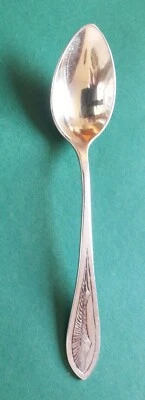 Russisches- Kaffeelöffel - Silber 875 Guter Zustand. ca. 1960 Jahre. - Bild 1 von 4