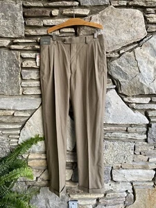 Daniel Cremieux Dress Pants Men's 32x32 Tan New - Picture 1 of 3