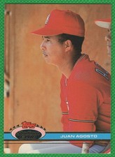 Juan Agosto - 1991 Topps Stadium Club #570 - St Louis Cardinals Baseball Card