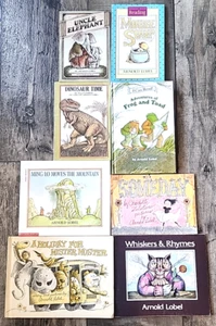 Lot of 8 Arnold Lobel Books Adventures of Frog and Toad 10 Stories - Picture 1 of 7