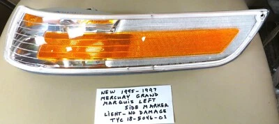 NEW 1995-1007 Mercury Grand Marquis Left Driver Side Marker Light   NO DAMAGE - Image 1 of 3