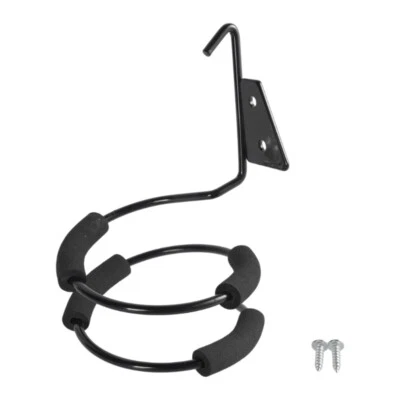 Practical Spiral Blow Dryer Stand Flat Hair Iron Wall Mont Hang Holder Organizer - Image 1 of 4