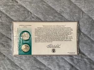 2005 P&D West Virginia State Quarter First Day Cover - Picture 1 of 2