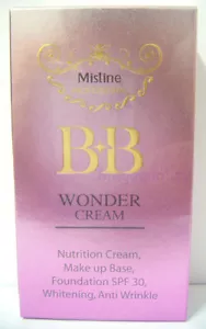 BB Mistine Wonder Cream Makeup Base Primer Foundation SPF30 Anti-Wrinkle 15 g. - Picture 1 of 4