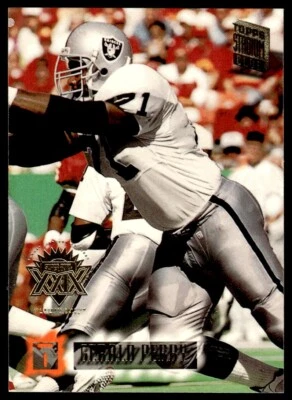 1994 STADIUM CLUB SUPER BOWL XXIX GERALD PERRY LOS ANGELES RAIDERS #508 - Image 1 of 2