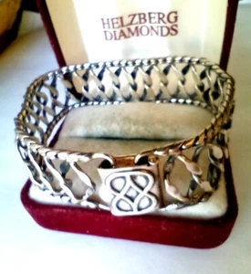 BRACCIALE DANECRAFT RARO Vintage "VIKING"" DESIGNER ARGENTO STERLING - Foto 1 di 9