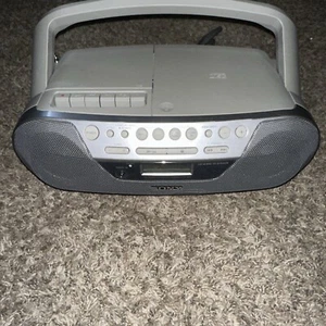 Sony CFD-S05 CD Radio Cassette-Corder AM/FM Radio CD Player Mega Bass No Antenna - Bild 1 von 5
