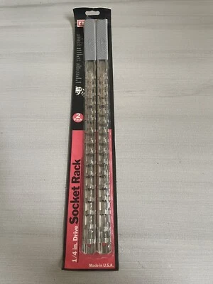 New Sealed Craftsman Made In USA 1/4” Drive Socket Rack Set of Two - Image 1 of 4