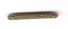 U17 WWI VICTORY MEDAL BAR RARE UNOFFICIAL OFFENSIVE SECTOR BAR