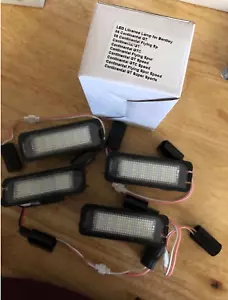 4x Error Free LED License Plate Light gtc Bentley Continental Flying Spur 06-13 - Picture 1 of 1