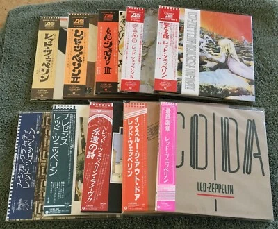 Led Zeppelin * Japan Mini LP CD * 10 Title Set  WPCR-11611/22 * New/Sealed - Image 1 of 4