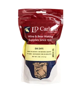 American Oak Chips - Light Toast, 4 oz bag - Picture 1 of 1