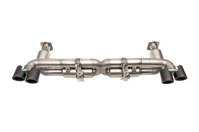 Cabezal escape trasero PORSCHE 911 Turbo / Turbo S (991/991.2) iPE TI + SS Foto 1 de 4