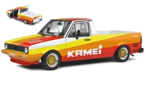 Solido VW CADDY MK-1 KAMEI TRIBUTE "STREET FIGHTER" 1982 RED 1:18 - Foto 1 di 1