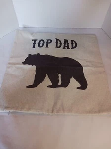 Pillow Case Papas Spot Best Dad fathers day gift  - Picture 1 of 5