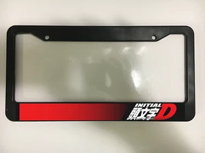 Initial D Racing JDM Japan Japanese Cartoon Tune Car USA SUV License Plate Frame - Picture 1 of 2