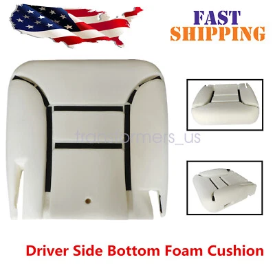 For 1995-1999 GMC Suburban C/K 1500 2500 Driver Bottom Seat Foam Cushion Padding - Image 1 of 4