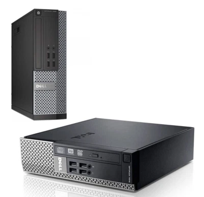 Dell Optiplex 7010 DT INTEL I5 8GB 240GB SSD Windows 10 Desktop PC Computer - Image 1 of 4