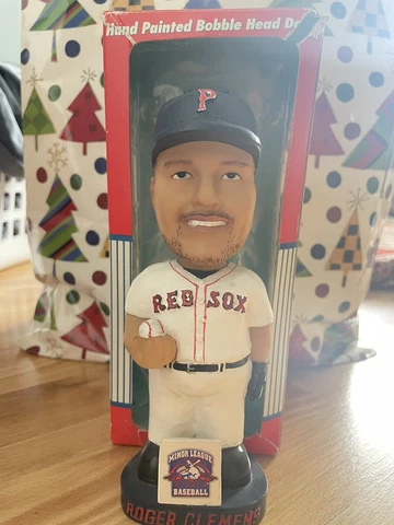 2001 Roger Clemens Salem Red Sox Minor League Bobblehead! Only 5000! With Box! Cover