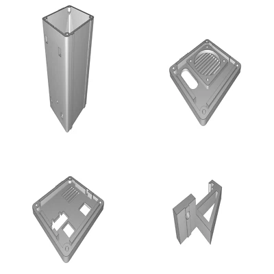 Elektronik Gehäuse kompatibel mit RAMPS 1.4 Mini Kossel 3D Drucker LCD Halterung - Bild 1 von 3