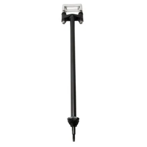 Vástago de dirección cromado Raptor 250 125 +1" Billet 1 1/8 abrazadera Alba Racing 633B - Imagen 1 de 4