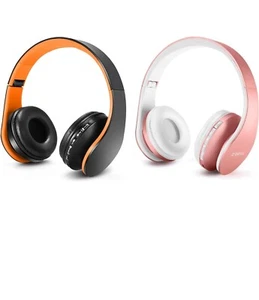 ZAPIG Wireless Kids Headphones Durable Children's Bluetooth Foldable Over-Ear - Picture 1 of 22
