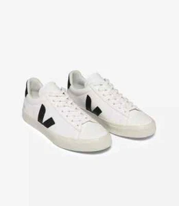 VEJA Campo, scarpa da ginnastica pelle Campo Chromefree Leather Extra Wh.Black - Bild 1 von 3