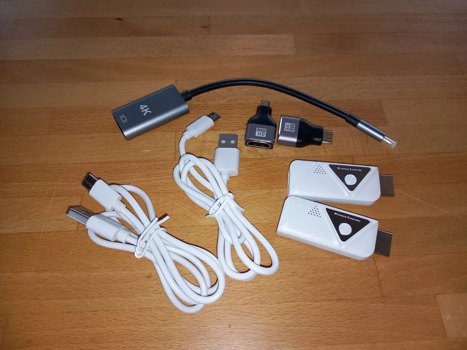 HDMI Wireless Transmitter and Receiver - HDMI-Funkübertragung -  Plug & Play #1 - Bild 1 von 1