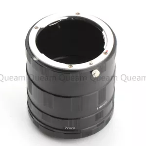 Camera Macro Extension Tube Ring Adapter for Nikon D810A D7200 D5500, D750 D810 - Picture 1 of 8