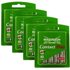40 Wilkinson Sword Contact Plus Rasierklingen 4x10 Stück Klingen Ersatzklingen