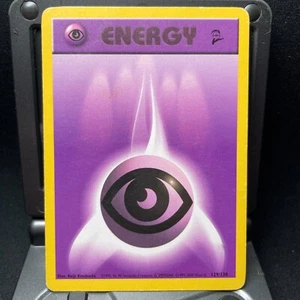 Psychic Energy - 129/130 - Pokémon Base Set 2 - 2000 - WOTC Common Card HP - Picture 1 of 2