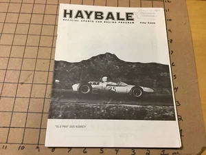 Original Clean - HAYBALE Program SCCA - august 2, 1964 + papers - Picture 1 of 7