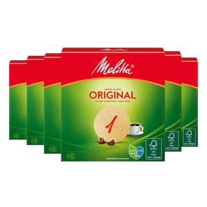 Melitta Original, Typ 1, naturbraun, 100 Filtertüten, 6er Pack - Bild 1 von 1